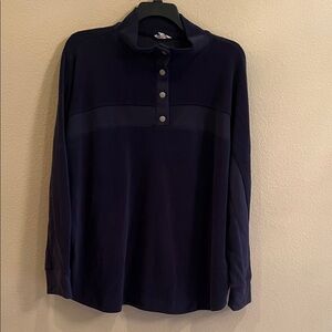Westbound Deep Blue Fleece Pullover